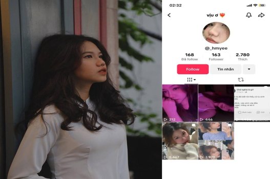 Video sex tự quay của tiktoker hmyee